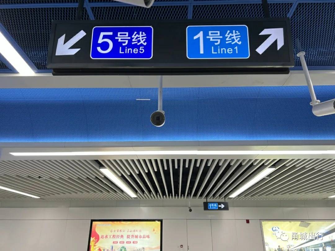 宁波地铁一号线与五号线颜色太接近,一眼根本分不清..